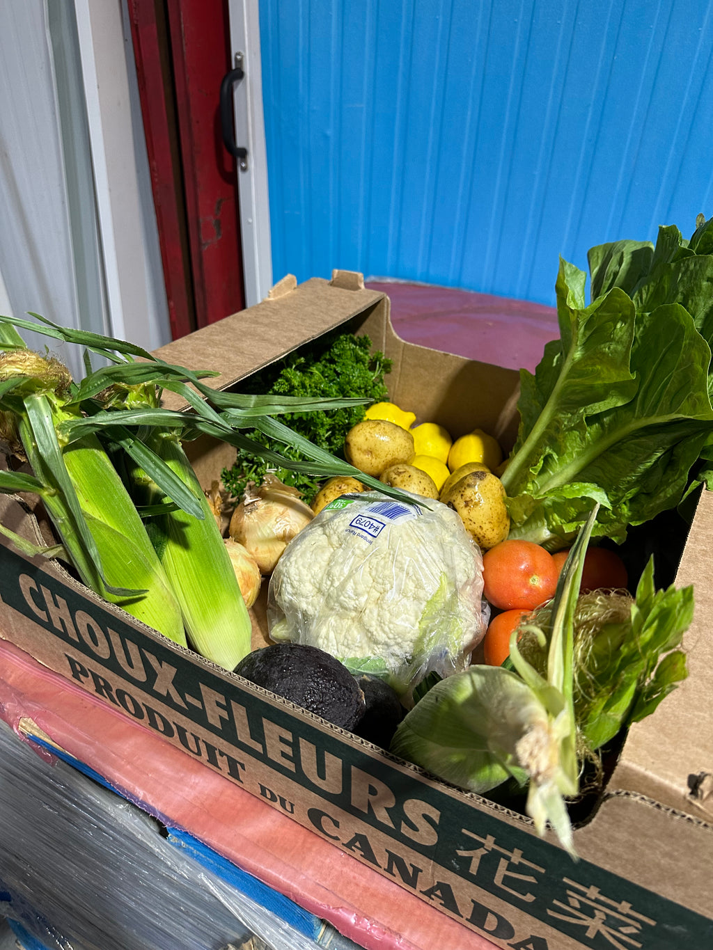 Freshly Vegetable Box