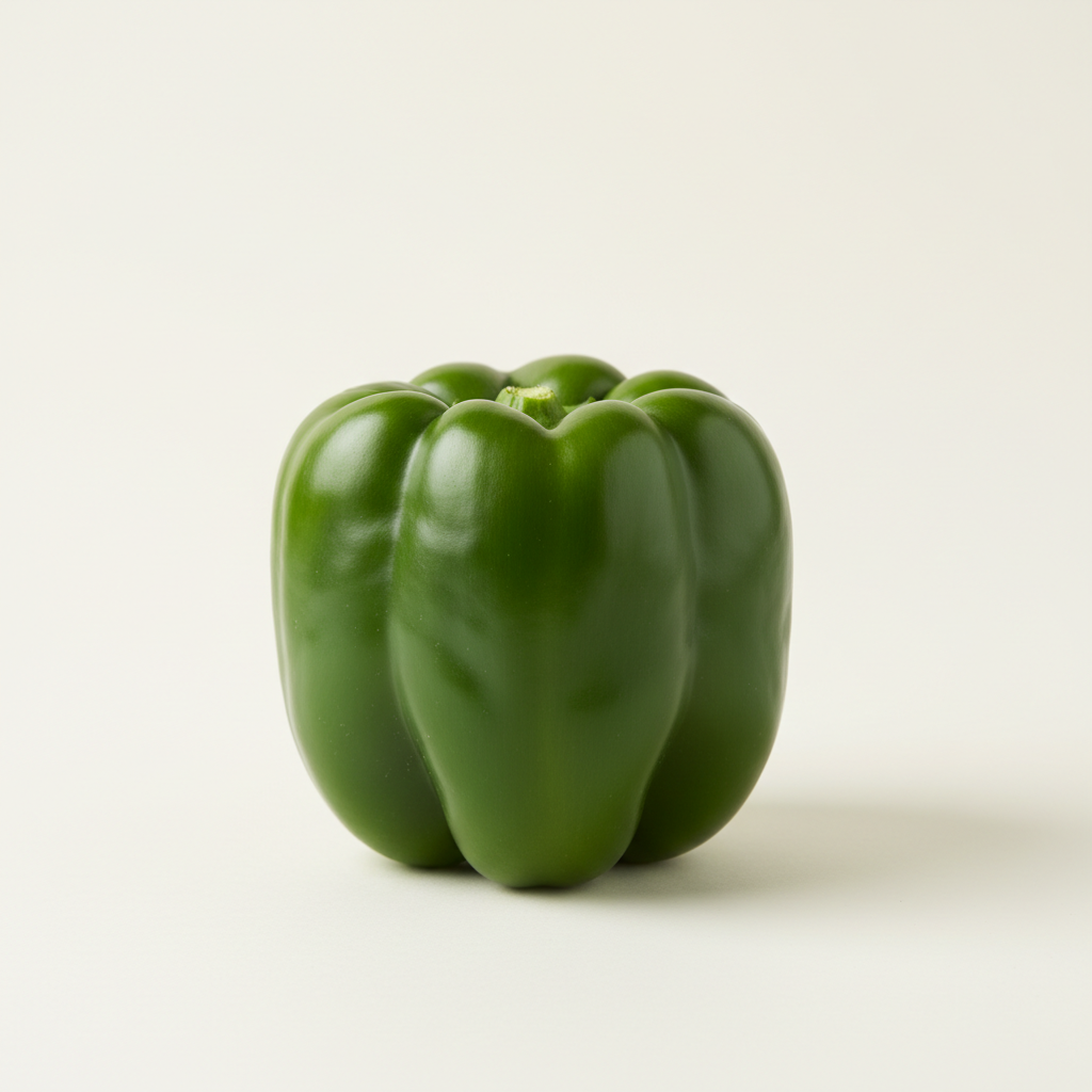 Fresh green pepper