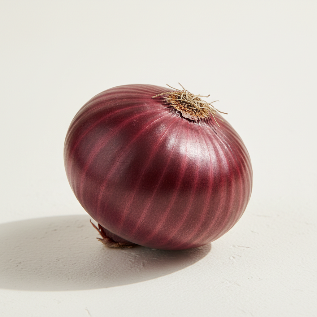 Fresh red onion
