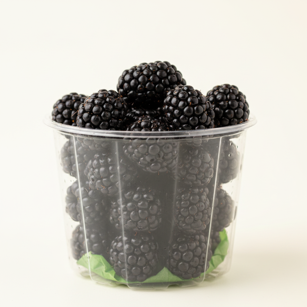 Fresh blackberries